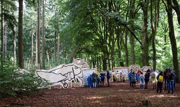 'Vrijheidsbeelden', Artborne 2019, Kunstwerk en foto:Bouke Bruins