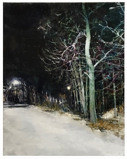 De Amerikaanse kunstenaar Daniel Bodner exposeert met Schemer van 12 januari tot en met 16 februari bij Galerie