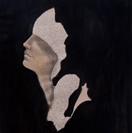 Eveline de Lange, naaldschilderij