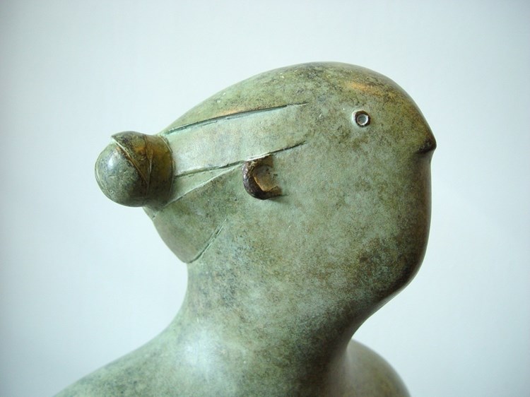 'Anna' , detail, brons, Jan de Graaf